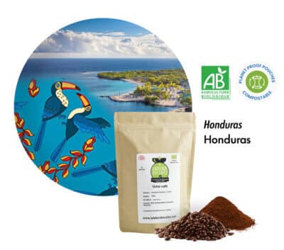 café honduras bio sac compostable