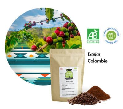 café excelso bio sac compostable