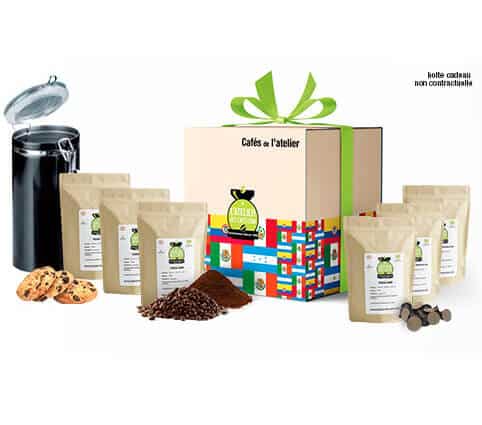 Coffret café bio. Les meilleurs cafés bio dans un coffret