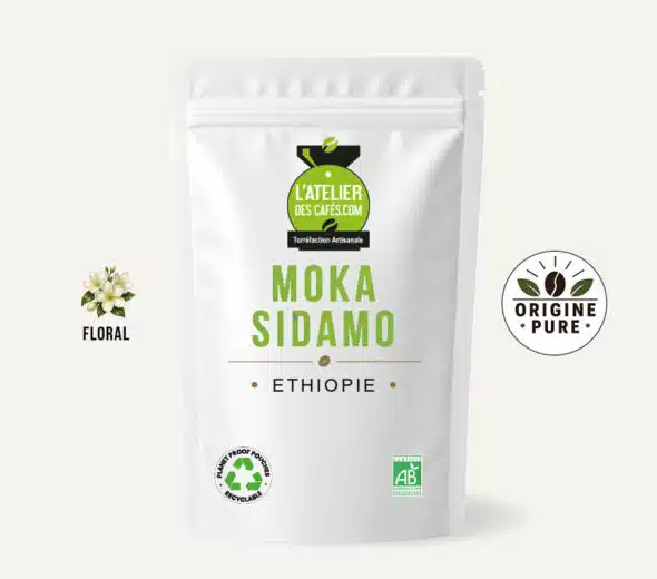 Café Moka Sidamo certifié bio
