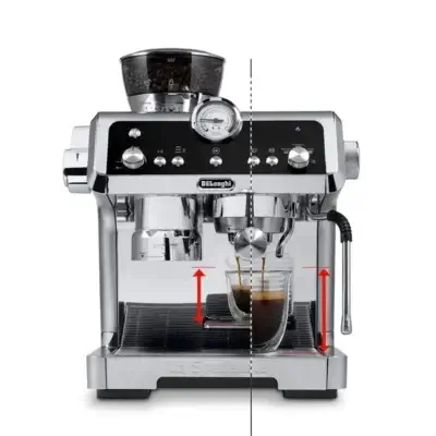 specialista avec café offert réglage hauteur de tasse