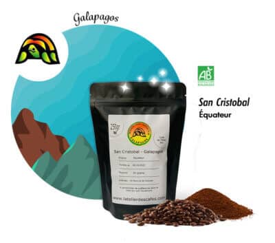 Café San Cristobal bio des galapagos, un des meilleurs café en grain