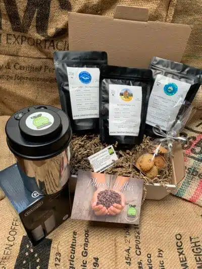 coffret à offrir sélection des meilleurs cafés