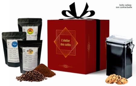Coffrets cadeau cafés de prestige, les meilleurs cafés dans un coffret