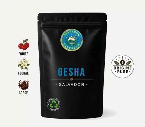 Café Gesha du Salvador, une origine pure fruitée, florale et corsée